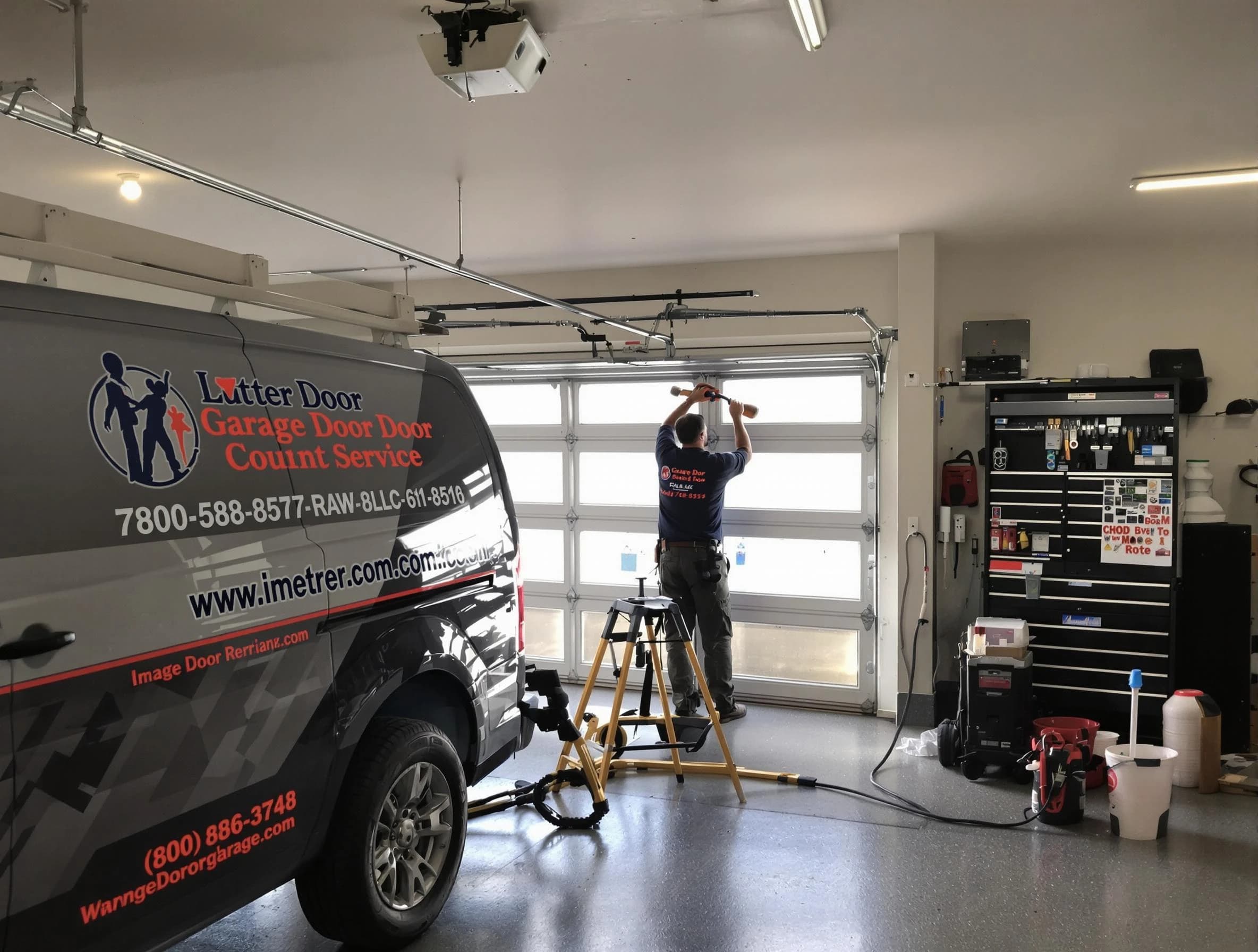 Lake Land'Or Garage Door Repair rapid response team performing same-day repair in Lake Land'Or