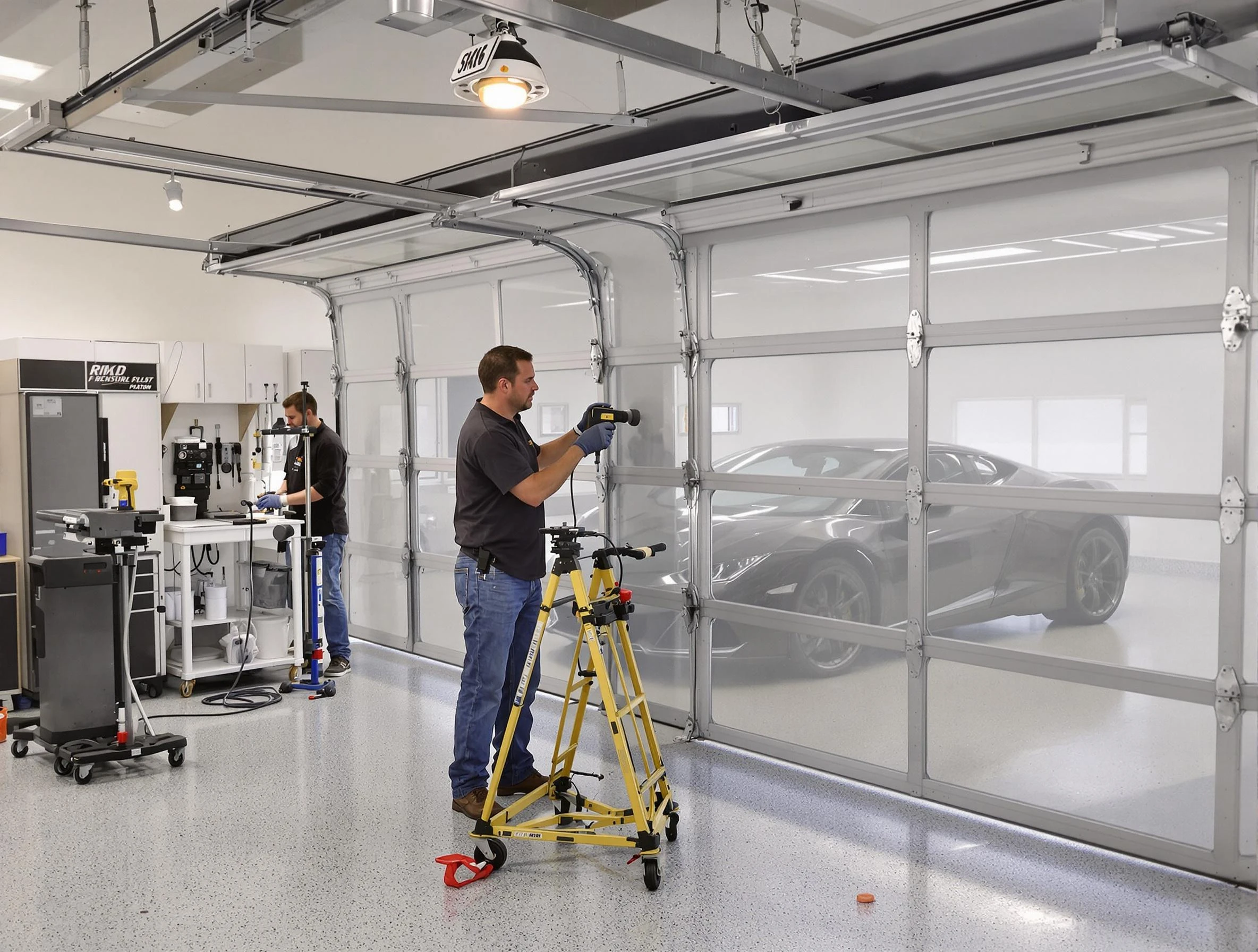 Garage Door Dents Repair in Lake Land'Or