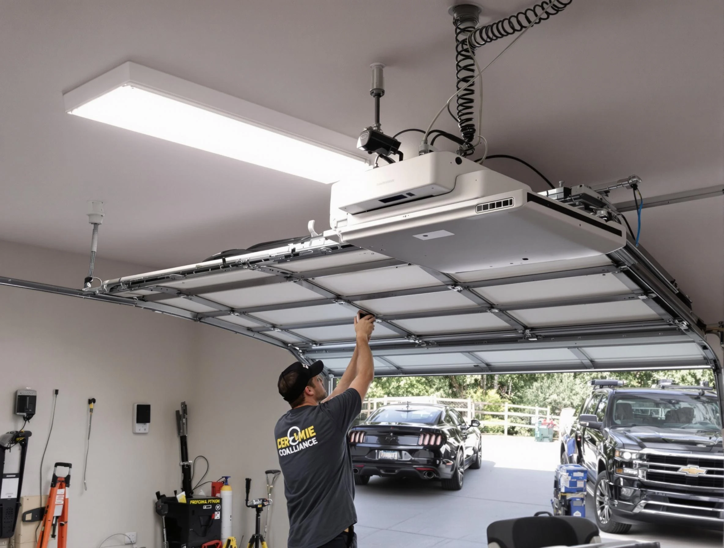 Garage Door Opener Installation in Lake Land'Or