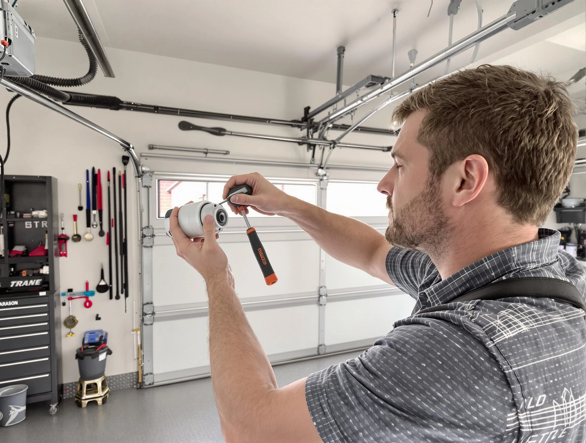 Garage door opener repair service by Lake Land'Or Garage Door Repair in Lake Land'Or