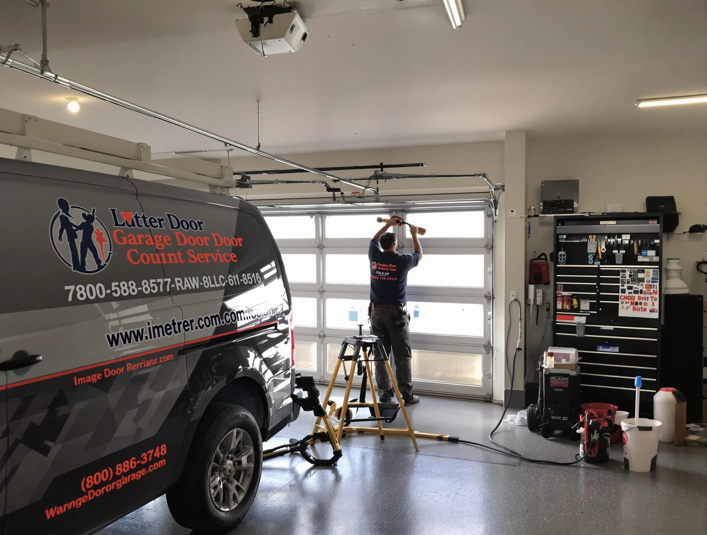 Lake Land'Or Garage Door Repair rapid response team performing same-day repair in Lake Land'Or